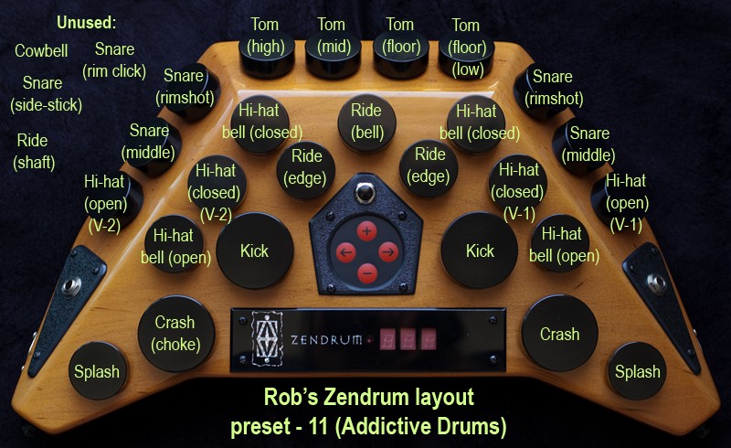 Zendrum layout #11