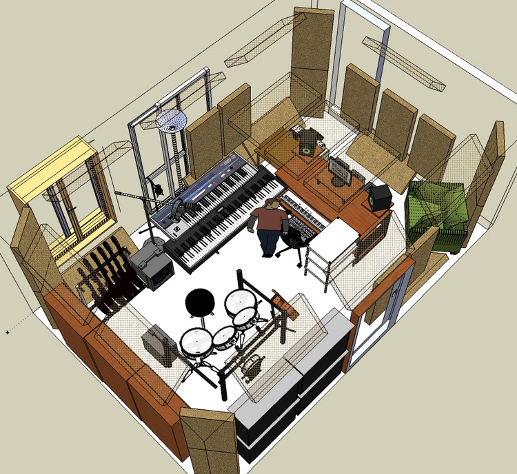 Recording Studio Floor Plans - Image to u