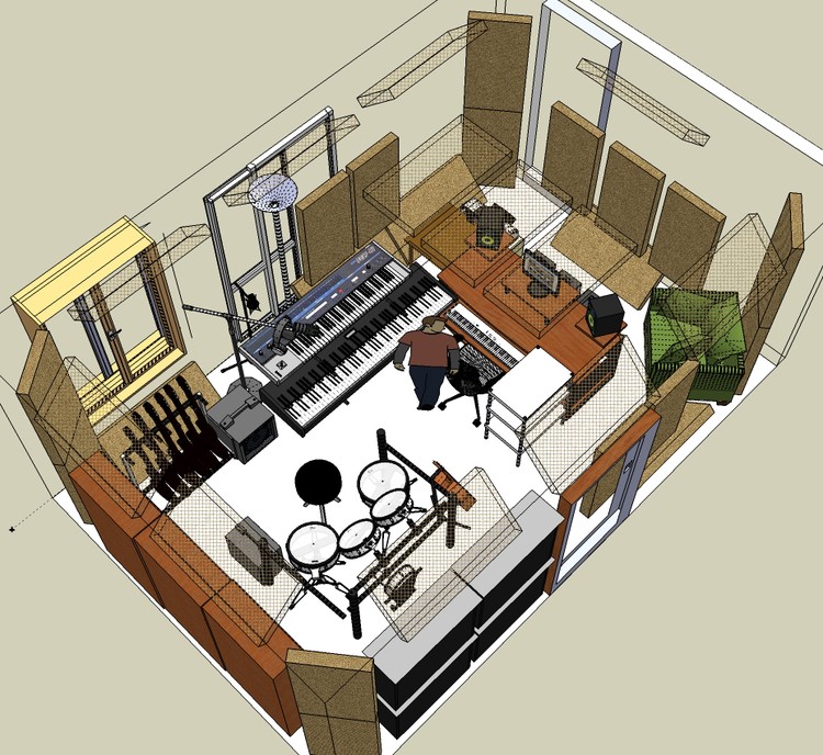 Home Recording Studio Layout Ideas